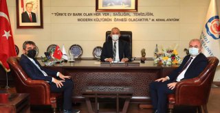 MHP'den Başkan Osman Zolan'a ziyaret