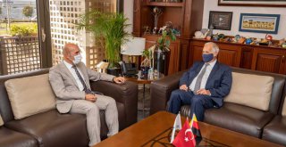 Almanya'nın İzmir Başkonsolosu Tunç Soyer'e ziyaret