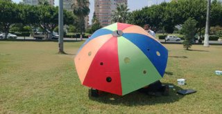 Patili Dostlar İçin Rengarenk Şemsiyeler
