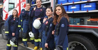 Antalya'nın yeni kadın itfaiyecileri