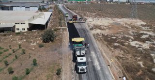 Büyükşehirden aralıksız yol ve peyzaj hizmeti…