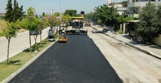 Asfaltta hedeflenen miktara ulaşmak için yoğun çalışma