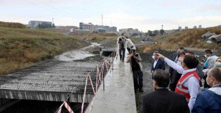 HARAMİDERE'DE İNCELEMELERDE BULUNAN İMAMOĞLU: 'ÇÖZÜM BİZDE'