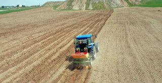 BÜYÜKŞEHİR'E AİT TARIM ARAZİLERİNDE ÜRETİM BAŞLADI