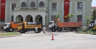 TRAMVAY HEMZEMİNLERİNDE ÇALIŞMALAR TAMAMLANDI