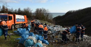 İBB'DEN KAÇAK ÇÖP DÖKÜMÜNE ANINDA MÜDAHALE