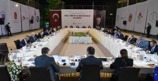 MANSUR YAVAŞ ANKARA'DAKİ ÜNİVERSİTELERİN REKTÖRLERİYLE BULUŞTU