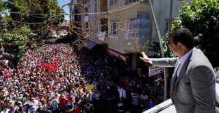 İMAMOĞLU, MALATYA'DA DA 'BETON KANAL' MESAJI VERDİ