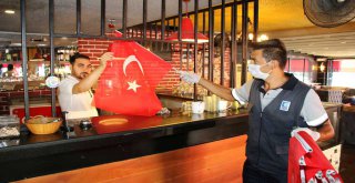 BÜYÜKŞEHİR ANTALYA'YI TÜRK BAYRAĞI İLE DONATIYOR