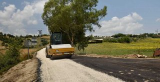 Asfaltta hedeflenen miktara ulaşmak için yoğun çalışma