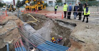 SİNCAN SARAYCIK BÖLGESİ'NDE YAŞANAN SU SIKINTISINA ASKİ'DEN NEŞTER