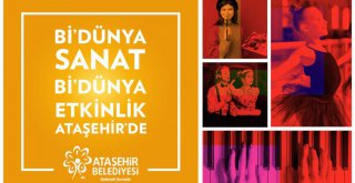 SANAT EĞİTİMLERİNE KATILAN ATAŞEHİRLİLER YETENEKLERİNİ ONLİNE SERGİLEYECEK