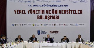 MANSUR YAVAŞ ANKARA'DAKİ ÜNİVERSİTELERİN REKTÖRLERİYLE BULUŞTU