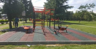 Büyükşehir ilk workout spor istasyonu Yahya Kaptan’da kuruldu