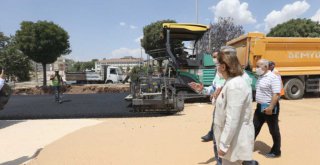 BAŞKAN ŞAHİN, D-400'DE DEVAM EDEN ÇALIŞMALARI İNCELEDİ
