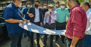 Başkan Tunç Soyer,Projeleri inceledi, yeni projelerin müjdesini verdi