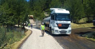 Büyükşehir Akyer Mahallesi'nde yol çalışmalarına başladı