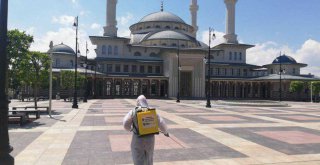 İBADETE AÇILACAK CAMİLERDE TEMİZLİK VE DEZENFEKSİYON