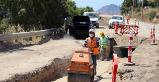 Bodrum Turgutreis'te 26 Bin Metre Kanalizasyon Hattı Tamamlandı