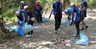 Daha temiz çevre için çöp topladılar