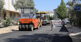 Hasan Ercan Caddesi'nde Asfaltlama Çalışmalarına Başlandı