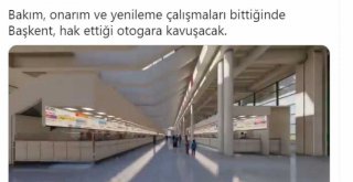 BAŞKENT MODERN OTOBÜS TERMİNALİNE KAVUŞACAK