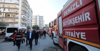 Başkan Zolan deprem bölgesinde