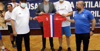 Engelli sporcularla kulüp yöneticileri karşılaştı