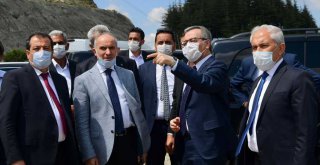 Başkan Güngör Andırın'da yatırım alanlarını gezdi