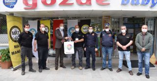 Büyükşehir'den MAT ve AKUT'a Maske Desteği