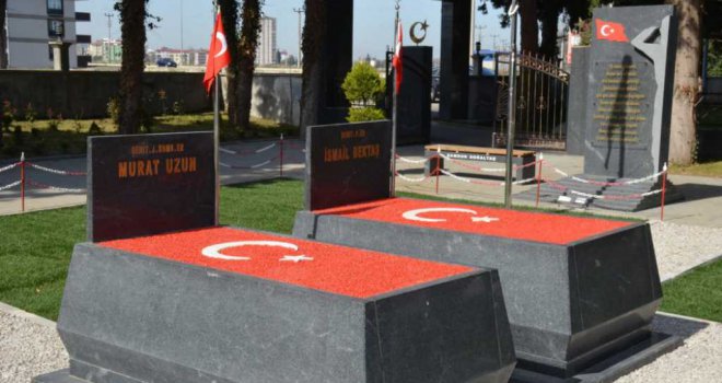 Samsun Büyükşehir, şehitleri unutmadı