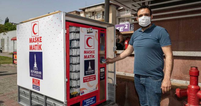 Maskematiklerden İzmirliye 6 milyon maske