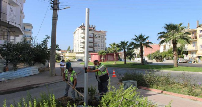 MANAVGAT BARBAROS CADDESİ'NE SİNYALİZASYON