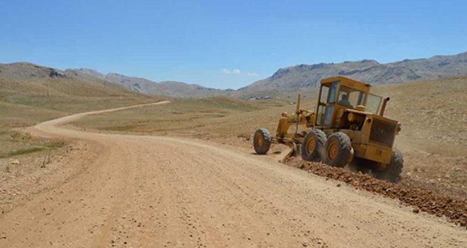 SÖBÜÇİMEN YAYLA YOLUNDA BAKIM ONARIM ÇALIŞMASI