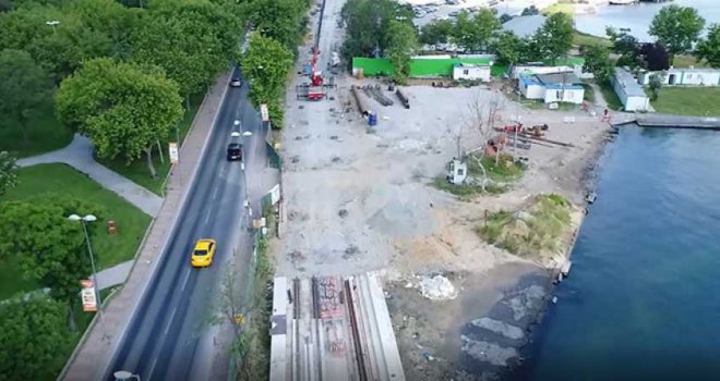 EMİNÖNÜ – ALİBEYKÖY TRAMVAYI'NDA SORUNLU BÖLGE YENİLENDİ