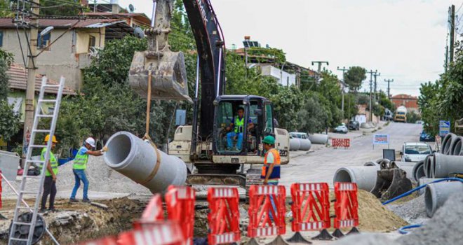 Alt yapı çalışmalarına vatandaşlardan tam not