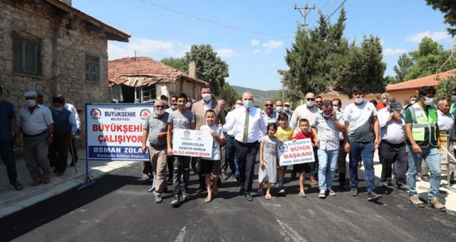 Büyükşehir yatırımları hız kesmeden devam ediyor