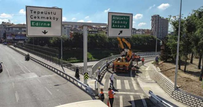 ÇAKMAK TEM BAĞLANTI YOLU AÇILDI