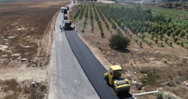 Büyükşehirden aralıksız yol ve peyzaj hizmeti…