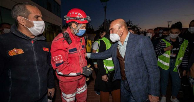 Türkiye İzmir için tek yürek