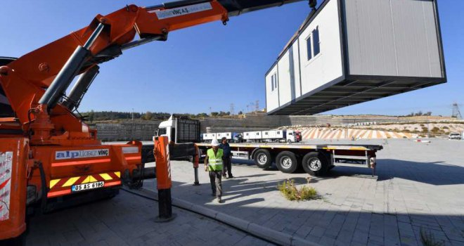 Lojistik destek İzmir Büyükşehir’den