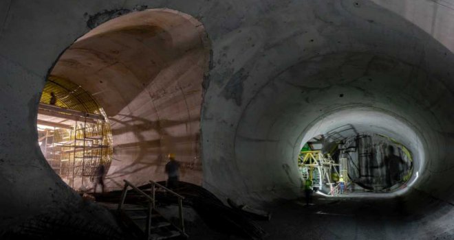 Narlıdere Metrosu’ndaki ikinci tünel üçüncü istasyona ulaştı