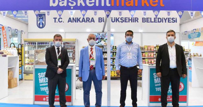 'BAŞKENT MARKET' TÜRKİYE KOOPERATİFLER FUARI'NDA GÖRÜCÜYE ÇIKTI