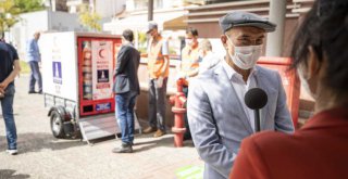 İzmir’de şimdi de seyyar maskematik