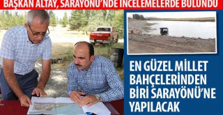 Başkan Altay Sarayönü'nde İncelemelerde Bulundu