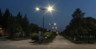 Merkez Park şimdi daha güvenli ve ışıl ışıl