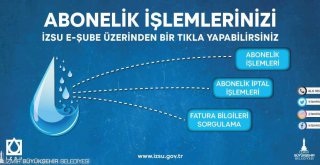 İZSU’da abonelik işlemleri e-şube ile kolaylaştı